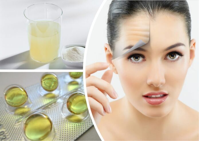 soro con vitaminas para o rexuvenecemento da pel facial