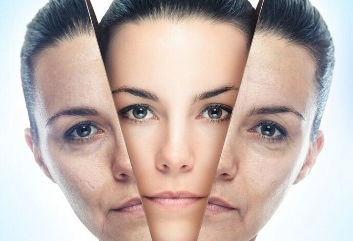 rexuvenecemento da pel facial