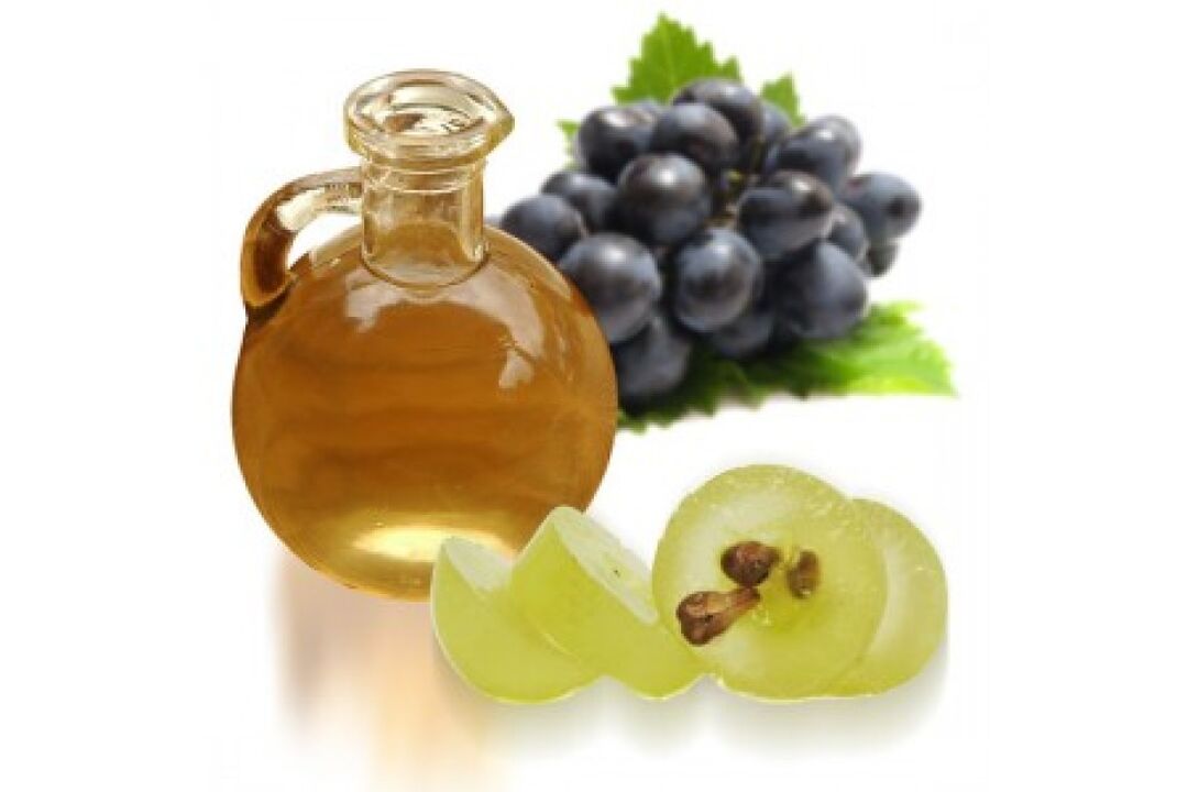 aceite de sementes de uva para o rexuvenecemento da pel