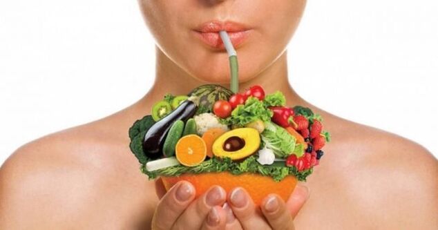 As froitas e verduras conteñen vitaminas que rexuvenecen a pel desde o interior